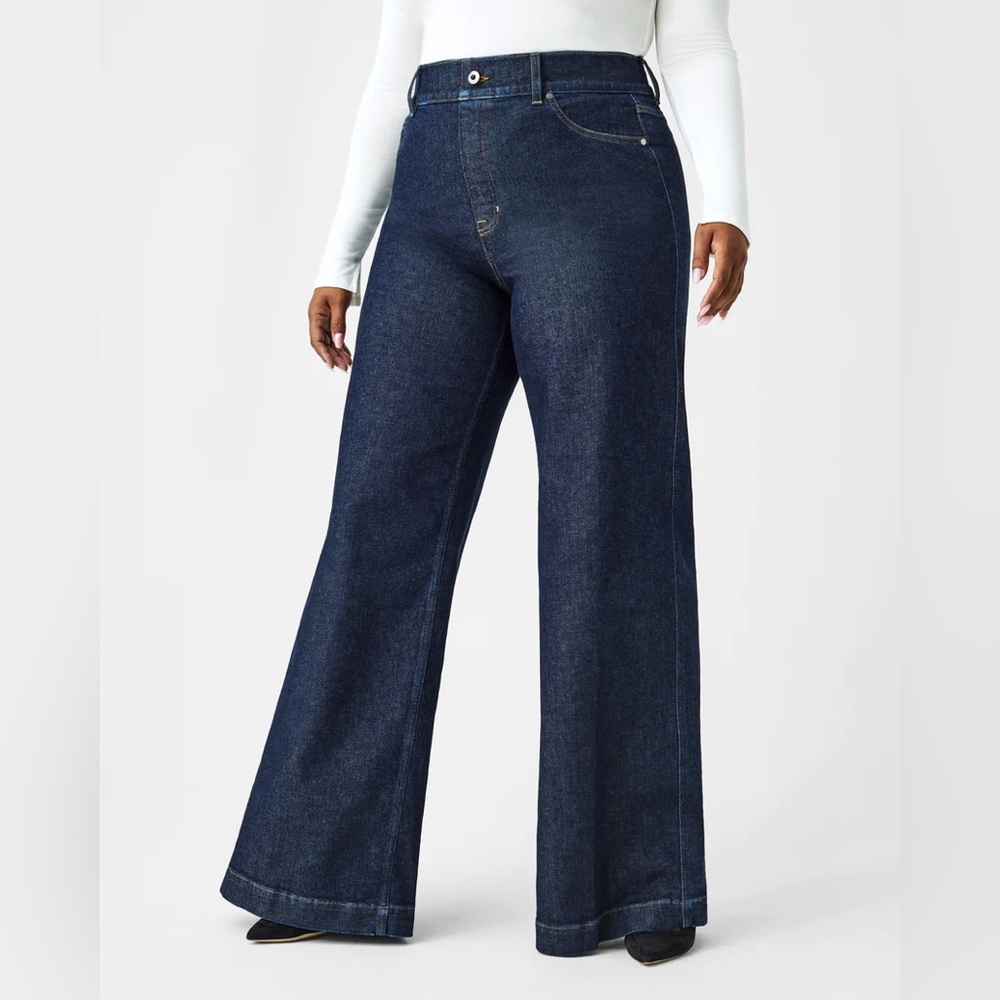 SPANX Wide Leg Jeans